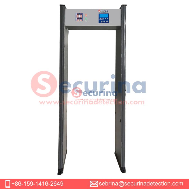 Securina-SA200 6 zones Door Frame Walkthrough Metal Detectors