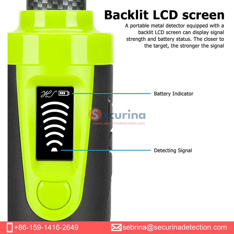 Securina HS-07 Waterproof IP68 Handheld Metal Detector Treasure Hunter